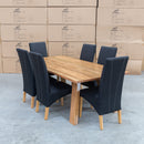 The Stanton Marri Hardwood 2100 Dining Table available to purchase from Warehouse Furniture Clearance at our next sale event.