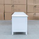 The Hampton 180cm Entertainment Unit available to purchase from Warehouse Furniture Clearance at our next sale event.