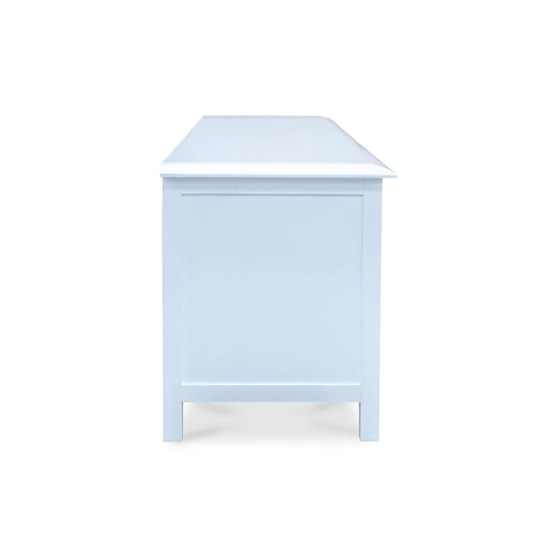 The Hampton 180cm Entertainment Unit available to purchase from Warehouse Furniture Clearance at our next sale event.