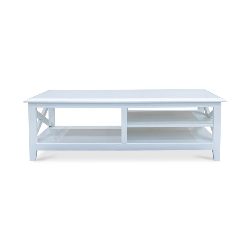 The Hampton Rectangle Coffee Table available to purchase from Warehouse Furniture Clearance at our next sale event.