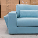 The East Town Deep Seat Two Seat Lounge - Hayman - Available After 8th July available to purchase from Warehouse Furniture Clearance at our next sale event.