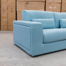 The East Town Deep Seat Two Seat Lounge - Hayman - Available After 8th July available to purchase from Warehouse Furniture Clearance at our next sale event.