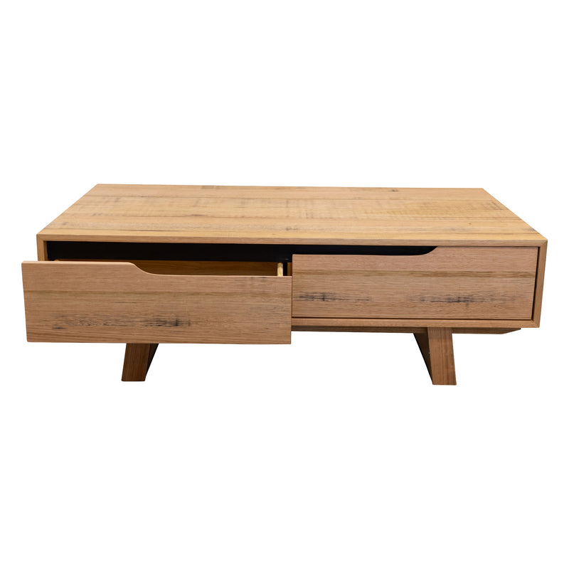 The Florida Coffee Table - Aust Tasmanian Oak available to purchase from Warehouse Furniture Clearance at our next sale event.