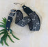 The G9 Black - Bag Strap - Silver Hardware