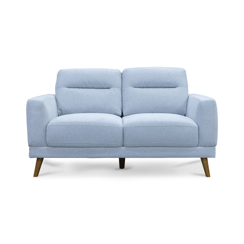 The Harlow Two Seater Sofa - Silver available to purchase from Warehouse Furniture Clearance at our next sale event.