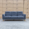 The Harlow Three Seat Sofa - Charcoal available to purchase from Warehouse Furniture Clearance at our next sale event.