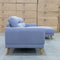 The Harlow Three Seat Chaise Lounge RHF - Denim available to purchase from Warehouse Furniture Clearance at our next sale event.