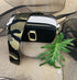 The Khaki Camo - Bag Strap - Silver Hardware