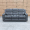 The Toronto Three Seat Dual-Motor Recliner Theatre Lounge - Storm Leather available to purchase from Warehouse Furniture Clearance at our next sale event.