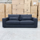 The Midtown Deep Seat Two Seater Lounge - Carbon available to purchase from Warehouse Furniture Clearance at our next sale event.