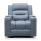 The Toronto Dual-Electric Recliner - Ash available to purchase from Warehouse Furniture Clearance at our next sale event.