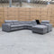 The Alexa Electric Modular Corner Chaise Lounge - Ash available to purchase from Warehouse Furniture Clearance at our next sale event.