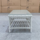 The Crown Outdoor Wicker Coffee Table available to purchase from Warehouse Furniture Clearance at our next sale event.