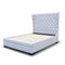 The Macon Queen Fabric Storage Bed - Light Grey available to purchase from Warehouse Furniture Clearance at our next sale event.
