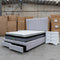 The Macon Queen Fabric Storage Bed - Light Grey available to purchase from Warehouse Furniture Clearance at our next sale event.
