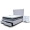 The Macon Queen Fabric Storage Bed - Light Grey available to purchase from Warehouse Furniture Clearance at our next sale event.