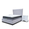 The Macon Queen Fabric Storage Bed - Light Grey available to purchase from Warehouse Furniture Clearance at our next sale event.