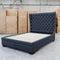 The Macon King Fabric Storage Bed - Deluxe Grey available to purchase from Warehouse Furniture Clearance at our next sale event.