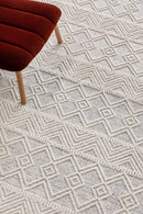 The Bayliss Memphis 250 x 350cm Rug - Stitch - Available after 7th March available to purchase from Warehouse Furniture Clearance at our next sale event.