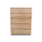 The Denver Messmate Hardwood 5 Drawer Tallboy available to purchase from Warehouse Furniture Clearance at our next sale event.