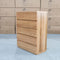 The Denver Messmate Hardwood 5 Drawer Tallboy available to purchase from Warehouse Furniture Clearance at our next sale event.