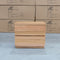 The Denver Messmate Hardwood 2 Drawer Bedside Table available to purchase from Warehouse Furniture Clearance at our next sale event.