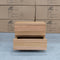 The Denver Messmate Hardwood 2 Drawer Bedside Table available to purchase from Warehouse Furniture Clearance at our next sale event.