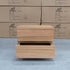 The Denver Messmate Hardwood 2 Drawer Bedside Table