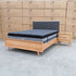 The Brooklyn Messmate Hardwood 2 Drawer Bedside Table