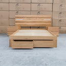 The Denver 3 Pce Messmate Hardwood King Storage Bed With Lights available to purchase from Warehouse Furniture Clearance at our next sale event.