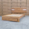 The Denver 3 Pce Messmate Hardwood King Storage Bed With Lights available to purchase from Warehouse Furniture Clearance at our next sale event.