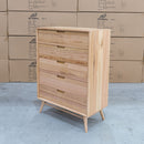 The Brooklyn Messmate Hardwood 5 Drawer Tallboy available to purchase from Warehouse Furniture Clearance at our next sale event.