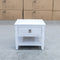 The Sorrento 1 Drawer Hardwood Lamp Table available to purchase from Warehouse Furniture Clearance at our next sale event.
