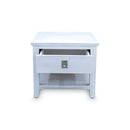 The Sorrento 1 Drawer Hardwood Lamp Table available to purchase from Warehouse Furniture Clearance at our next sale event.