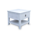 The Sorrento 1 Drawer Hardwood Lamp Table available to purchase from Warehouse Furniture Clearance at our next sale event.