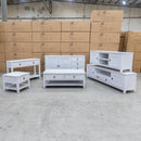 The Sorrento 2 Drawer Hardwood Coffee Table available to purchase from Warehouse Furniture Clearance at our next sale event.