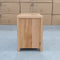The Teneriffe Australian Messmate Two Drawer Bedside available to purchase from Warehouse Furniture Clearance at our next sale event.