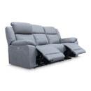 The Venus Three Seater Dual-Electric Recliner Lounge - Ash - MK1 available to purchase from Warehouse Furniture Clearance at our next sale event.