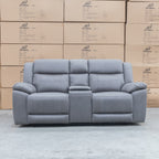 The Venus Two Seat Dual-Motor Recliner Theatre - Ash - MK1 available to purchase from Warehouse Furniture Clearance at our next sale event.