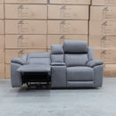 The Venus Two Seat Dual-Motor Recliner Theatre - Ash - MK1 available to purchase from Warehouse Furniture Clearance at our next sale event.