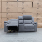 The Venus Two Seat Dual-Motor Recliner Theatre - Ash - MK1 available to purchase from Warehouse Furniture Clearance at our next sale event.