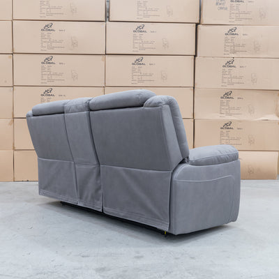 The Venus Two Seat Dual-Motor Recliner Theatre - Ash - MK1 available to purchase from Warehouse Furniture Clearance at our next sale event.