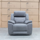 The Venus Dual-Motor Recliner - Ash available to purchase from Warehouse Furniture Clearance at our next sale event.