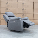 The Venus Dual-Motor Recliner - Ash available to purchase from Warehouse Furniture Clearance at our next sale event.