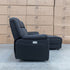 The Venus Three Seater Dual-Motor Chaise Recliner Lounge - Jet
