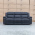 The Venus Three Seater Triple Motor Electric Recliner Lounge - Jet