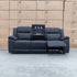 The Venus Three Seater Triple Motor Electric Recliner Lounge - Jet