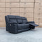 The Venus Three Seater Dual-Motor Electric Recliner Lounge - Jet available to purchase from Warehouse Furniture Clearance at our next sale event.