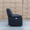 The Venus Three Seater Dual-Motor Electric Recliner Lounge - Jet available to purchase from Warehouse Furniture Clearance at our next sale event.
