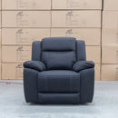 The Venus Dual-Motor Recliner - Jet available to purchase from Warehouse Furniture Clearance at our next sale event.